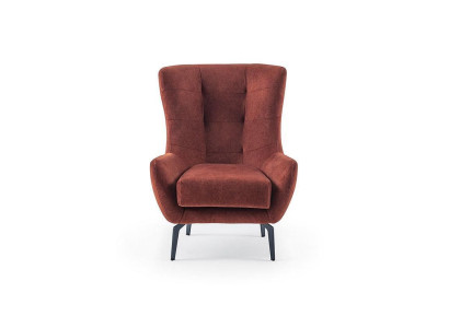 Chesterfield Design Canapé Moderne de Luxe 1 Place en Tissu pour Salon Salle de Séjour